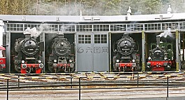 蒸汽機車,機車棚,田徑明星