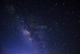 星空,蓝色,夜晚
