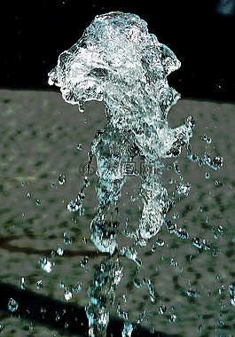 注入,喷泉,水