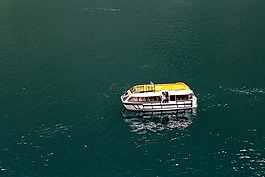 救生艇,运输船,挪威峡湾
