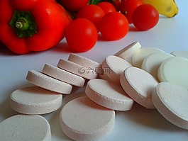 維生素,平板電腦,治愈