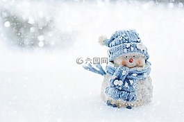 雪人,冬天,雪
