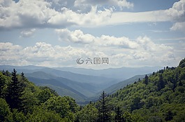 山,自然,全景