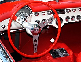 汽車內飾,經典汽車,復古