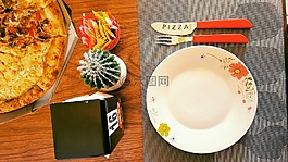 比薩,美食,菜