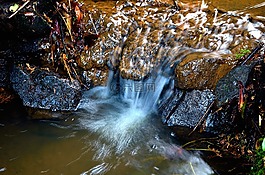 水,大瀑布,背景