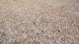 鵝卵石,路,離