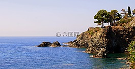 克里夫,海,山