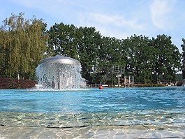 室外游泳池,游泳,漩渦
