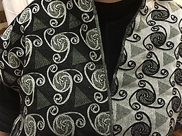 jacquardmuster,手織,組織