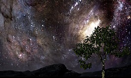 星星,空間,銀河