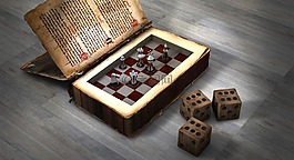 秘密,圖書目錄,棋盤上的棋子
