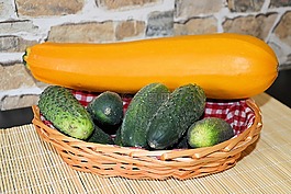 夏南瓜,黃瓜,einleggurken