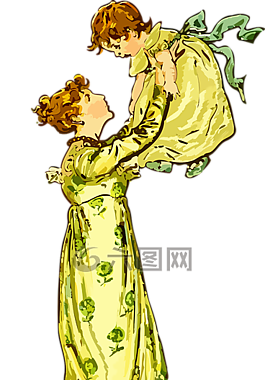 兒童,嬰兒,母親