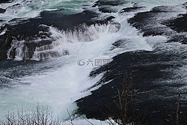 水,萊茵瀑布,沙夫豪森