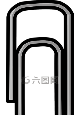 回形針,辦公室,文具