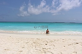 海,水,綠松石