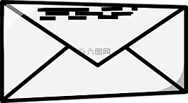 信封,郵件,辦公室