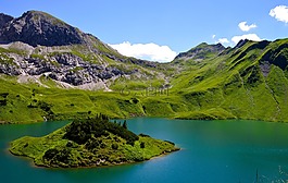 schrecksee,阿爾高,hochgebirgssee