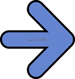 箭頭,權利,藍色