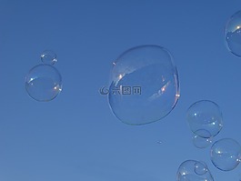泡沫,肥皂泡,空氣