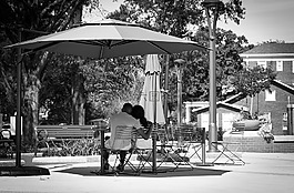 人,公園,夫婦