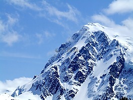 山,冬天,冷