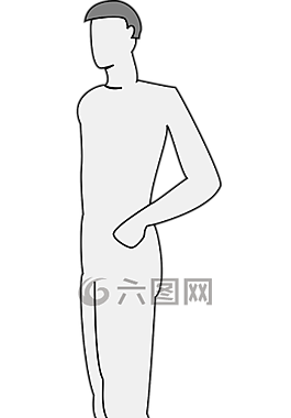 男子,男,站在