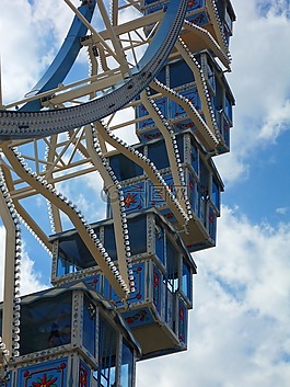 摩天輪,游樂園,休閑