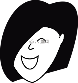 快樂,女子,臉