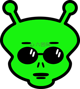 外星人,臉,牛角