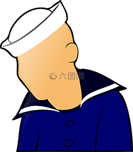 水手,男子,圖
