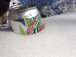 雪,山,露水