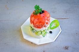 開胃菜,顏色,美食