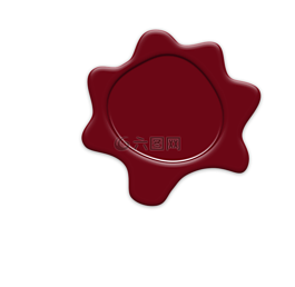 密封,蠟,紅色