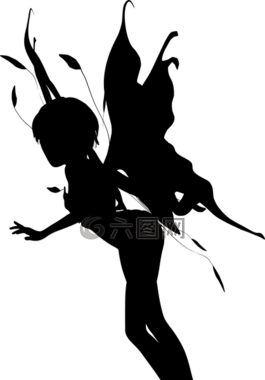 卡通,鼓舞人心的,小精靈