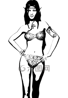 比基尼,小精靈,仙女