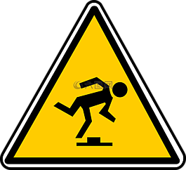 標志,絆跌的緣由,跌倒