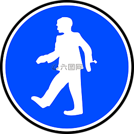 男子,走,警告