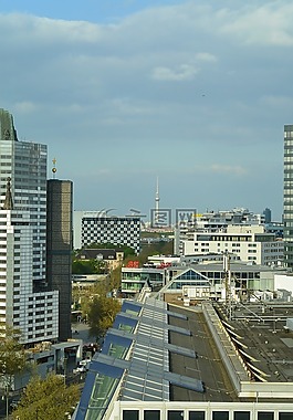 柏林,城市,屋頂