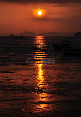 太陽(yáng),度假,海