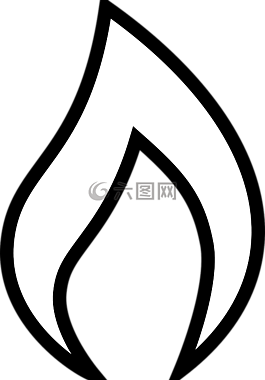火,黑,符號(hào)