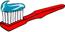 toothbrushe,畫筆,牙膏