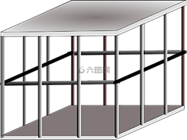 笼,金属,被困
