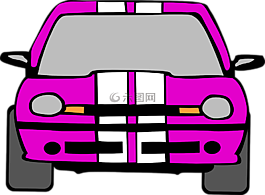 車,車輛,粉紅色