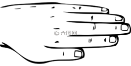 手,回,部分