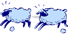 羊,運行,羔羊