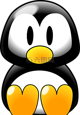 企鹅,婴儿,linux
