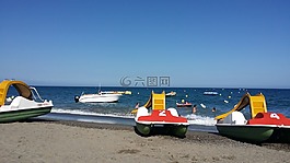 夏,海,海岸