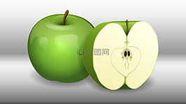 蘋果,綠色,水果